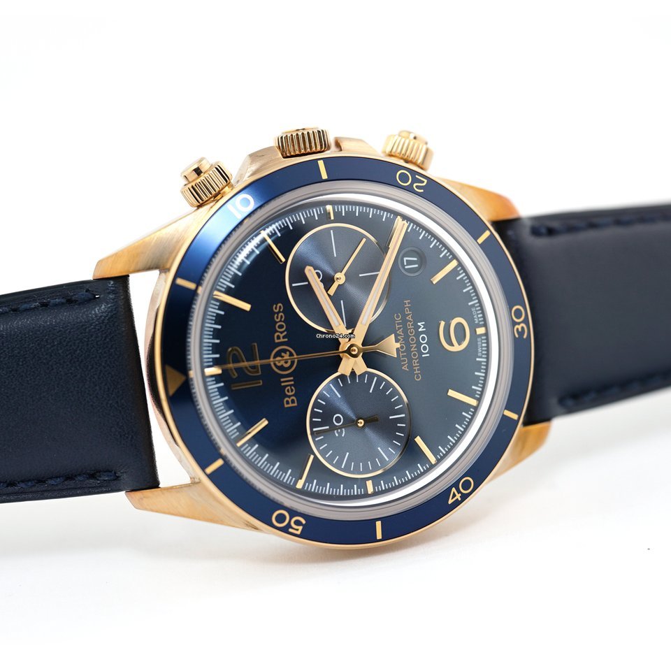 Bell & Ross BR V2 Mens watch Unisex Automatic Bronze BRV294-BLU-BR SCA Replica 4