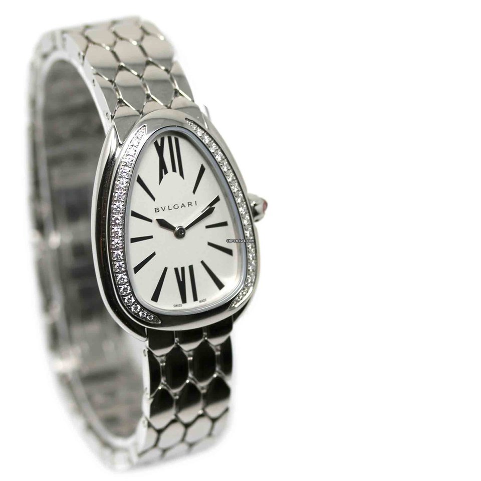 IMG_9081 Bulgari Serpenti Womens watch Quartz Steel 103361 Replica 4
