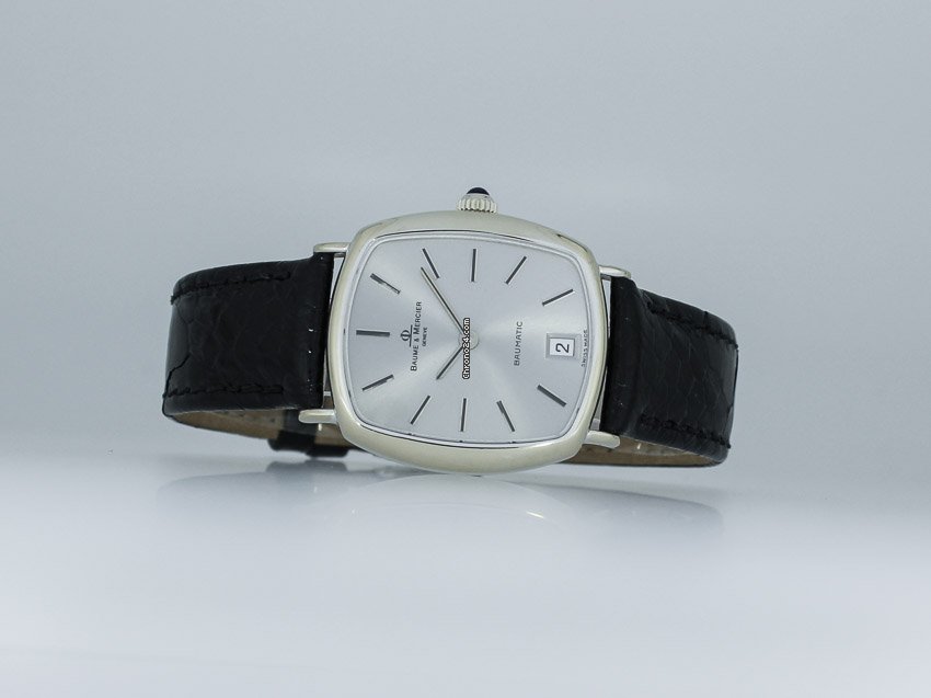 IMG_9081 Baume & Mercier Mens watch Unisex Automatic White gold 37082 Replica 4