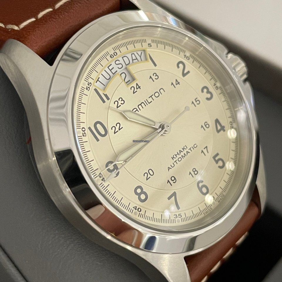 Hamilton Khaki Field King Mens watch Unisex Automatic Steel H64455523 Replica 4