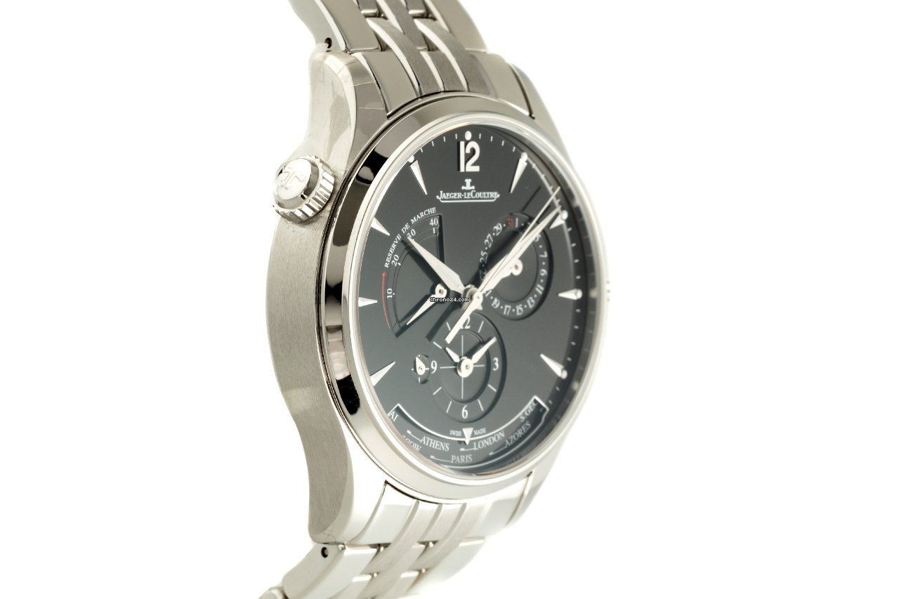 IMG_9081 Jaeger-LeCoultre Master Geographic Mens watch Unisex Automatic Steel Q1428171 Replica 4