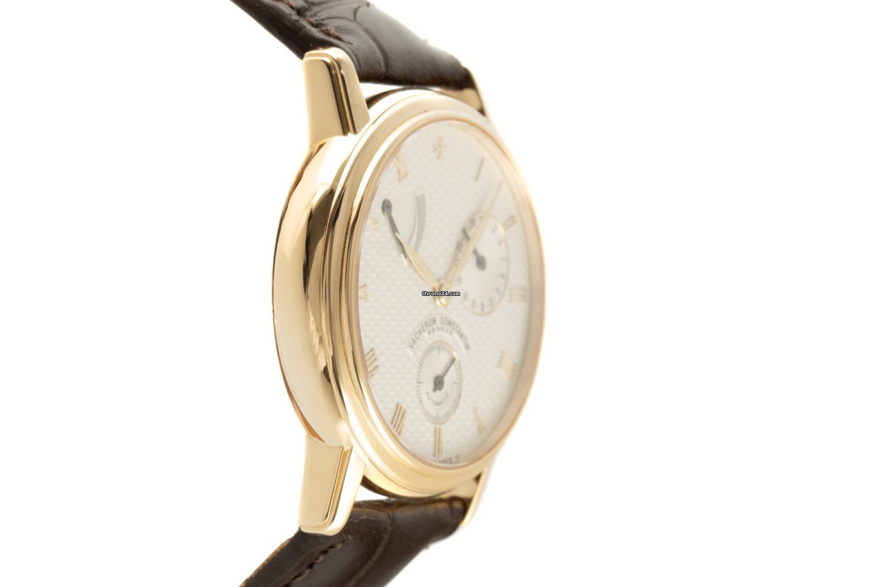 IMG_9081 Vacheron Constantin Patrimony Mens watch Unisex Automatic Yellow gold 47200 Replica 4
