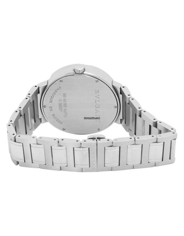Bulgari Bulgari Mens watch Unisex Automatic Steel 101381 BB 42 SS AUTO Replica 4