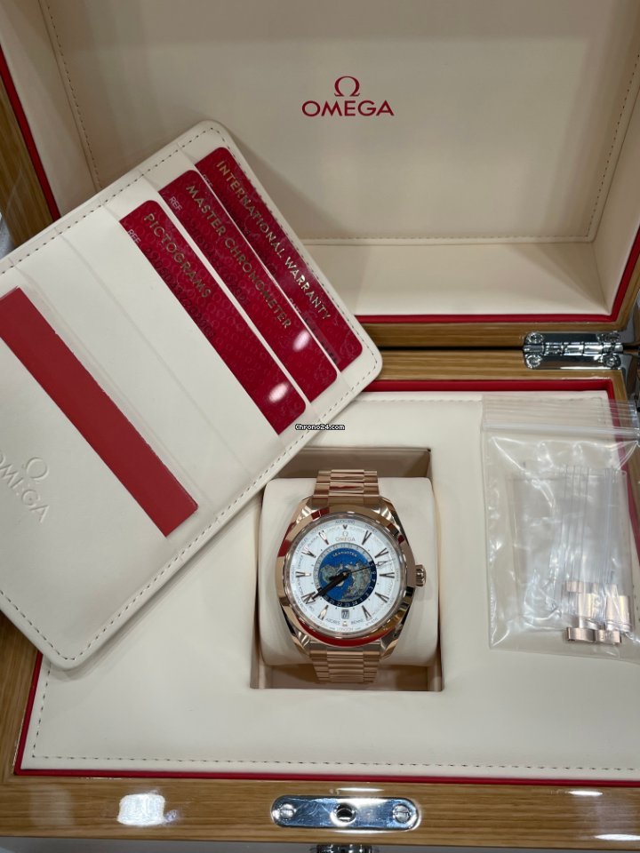 IMG_9081 Omega Seamaster Aqua Terra Mens watch Unisex Automatic Rose gold 220.50.43.22.02.001 Replica 4