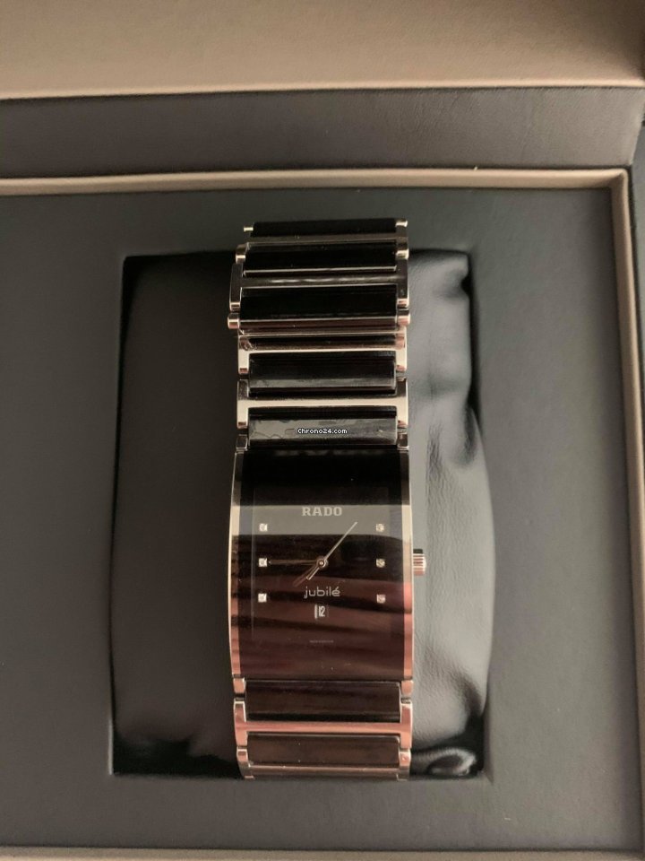 IMG_9081 Rado Integral Mens watch Unisex Quartz Ceramic R20784752 Replica 4