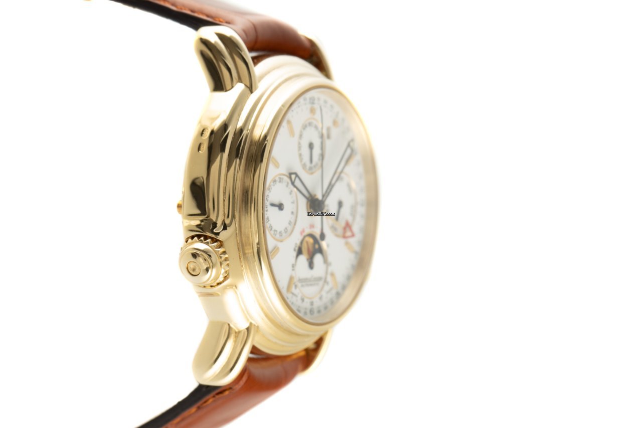 Jaeger-LeCoultre Mens watch Unisex Automatic Yellow gold 180.140.990 Replica 4