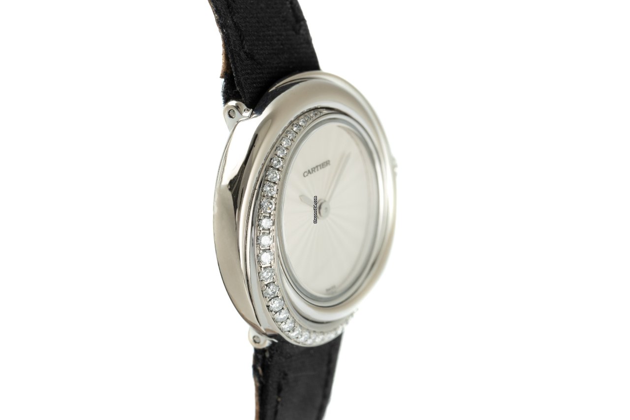Cartier Trinity Womens watch Quartz White gold 2444 Replica 4