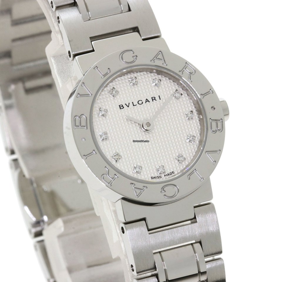 Bulgari Womens watch Quartz Steel 12P Replica 4