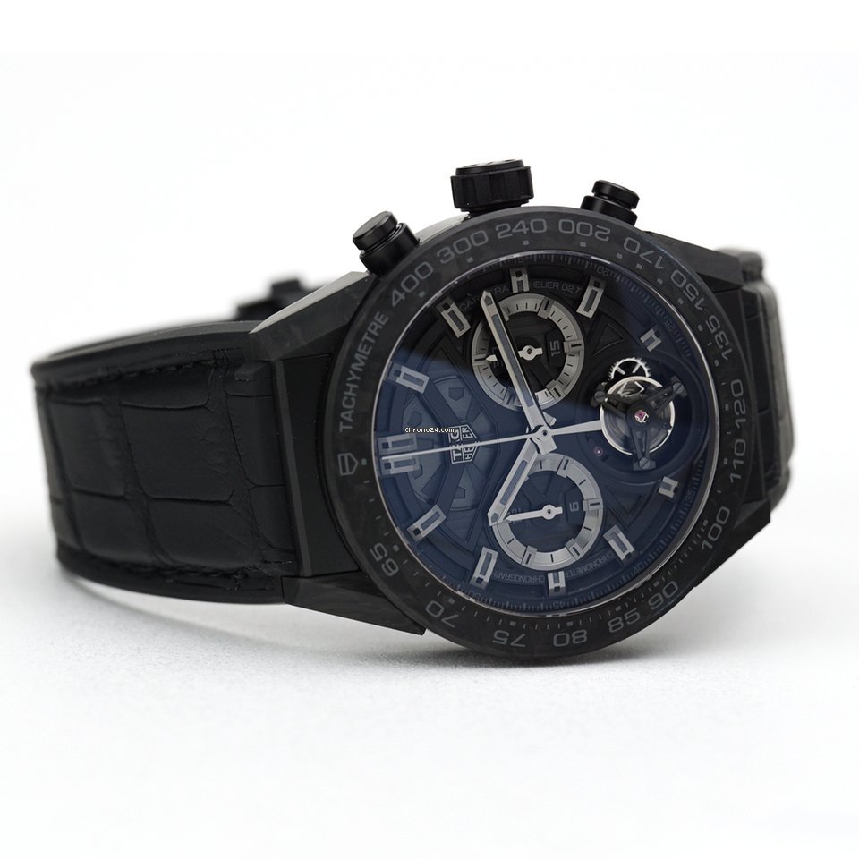 IMG_9081 TAG Heuer Carrera Heuer-02T Automatic Titanium CAR5A8P.FC6415 Replica 4