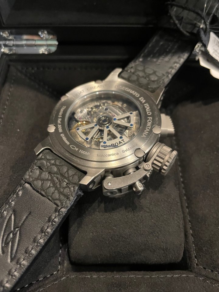 IMG_9081 U-Boat Chimera Mens watch Unisex Automatic Titanium 8066 Replica 4