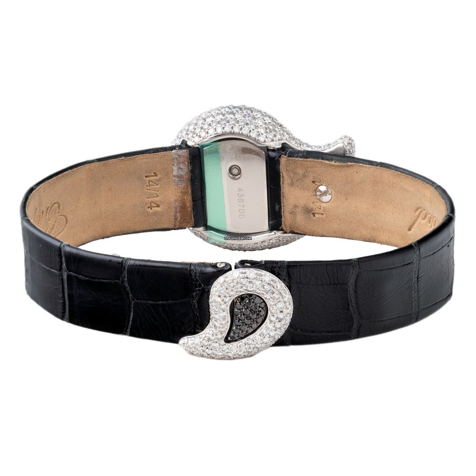 Chopard Happy Diamonds Womens watch Quartz White gold 436700-1007 Replica 4