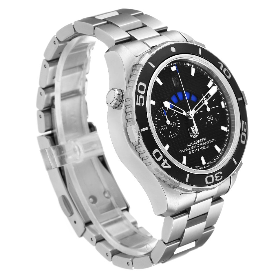 IMG_9081 TAG Heuer Aquaracer 500M Mens watch Unisex Automatic Steel CAK211A Replica 4