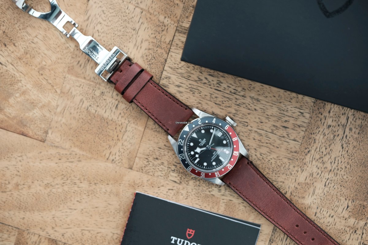 IMG_9081 Tudor Black Bay GMT Mens watch Unisex Automatic Steel M79830RB-0002 Replica 4