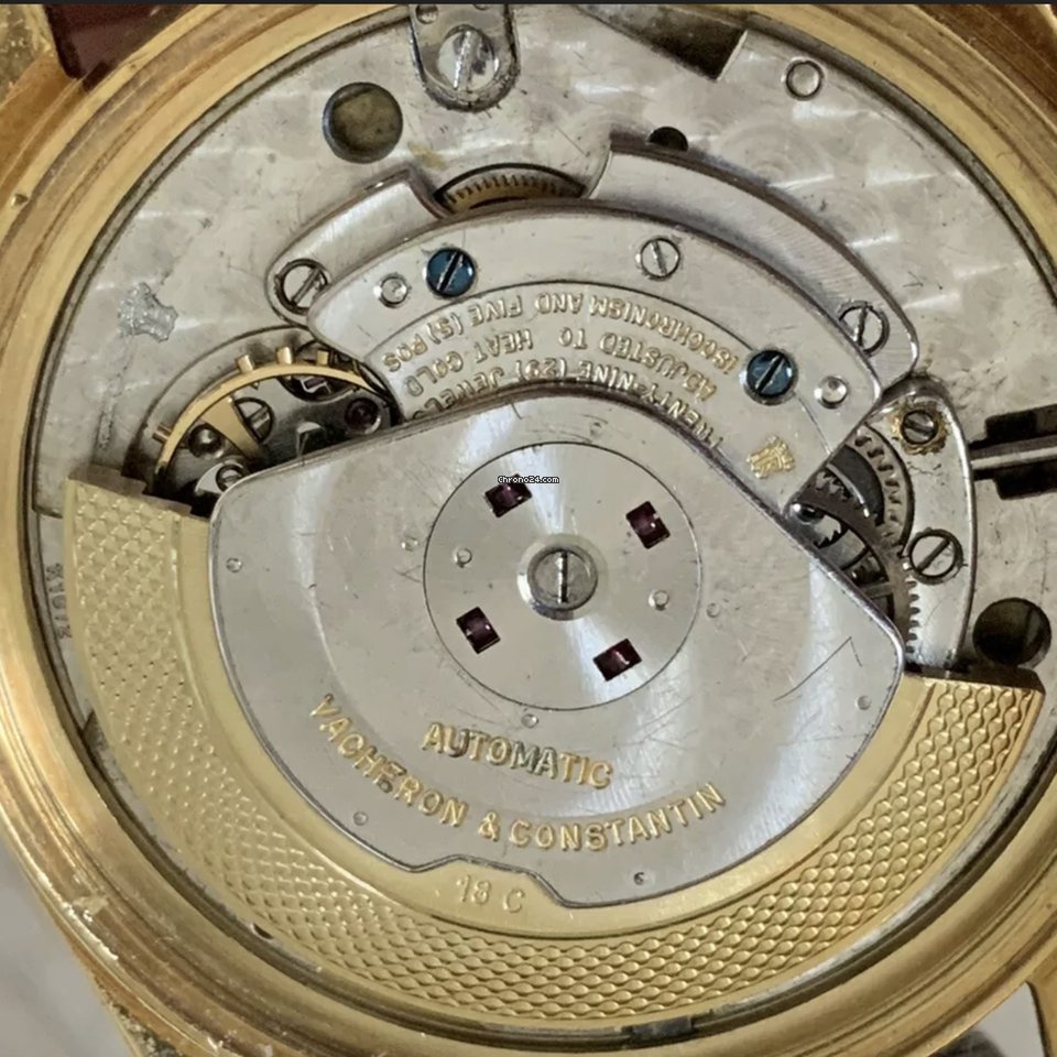 Vacheron Constantin Mens watch Unisex Automatic Yellow gold 6782 Replica 4