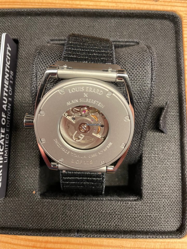 IMG_9081 Alain Silberstein Mens watch Unisex Automatic Steel 85358TT02 Replica 4