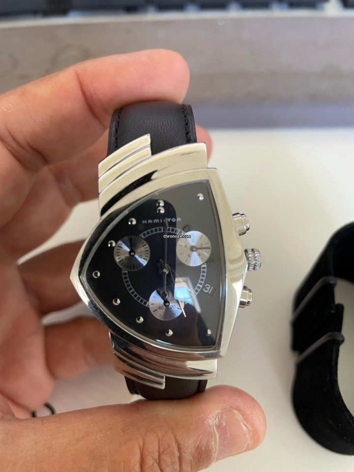 IMG_9081 Hamilton Ventura Mens watch Unisex Quartz Steel H24432751 Replica 4