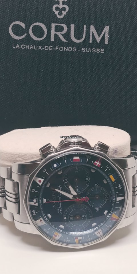 Corum Admirals Cup Challenger Mens watch Unisex Automatic Steel 985.643.20 Replica 4