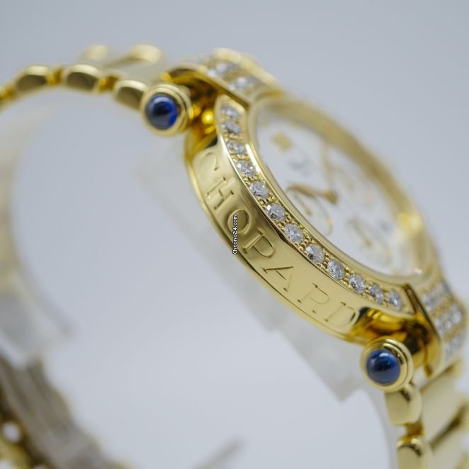 IMG_9081 Chopard Imperiale Womens watch Quartz Yellow gold 37 3157-23 Replica 4