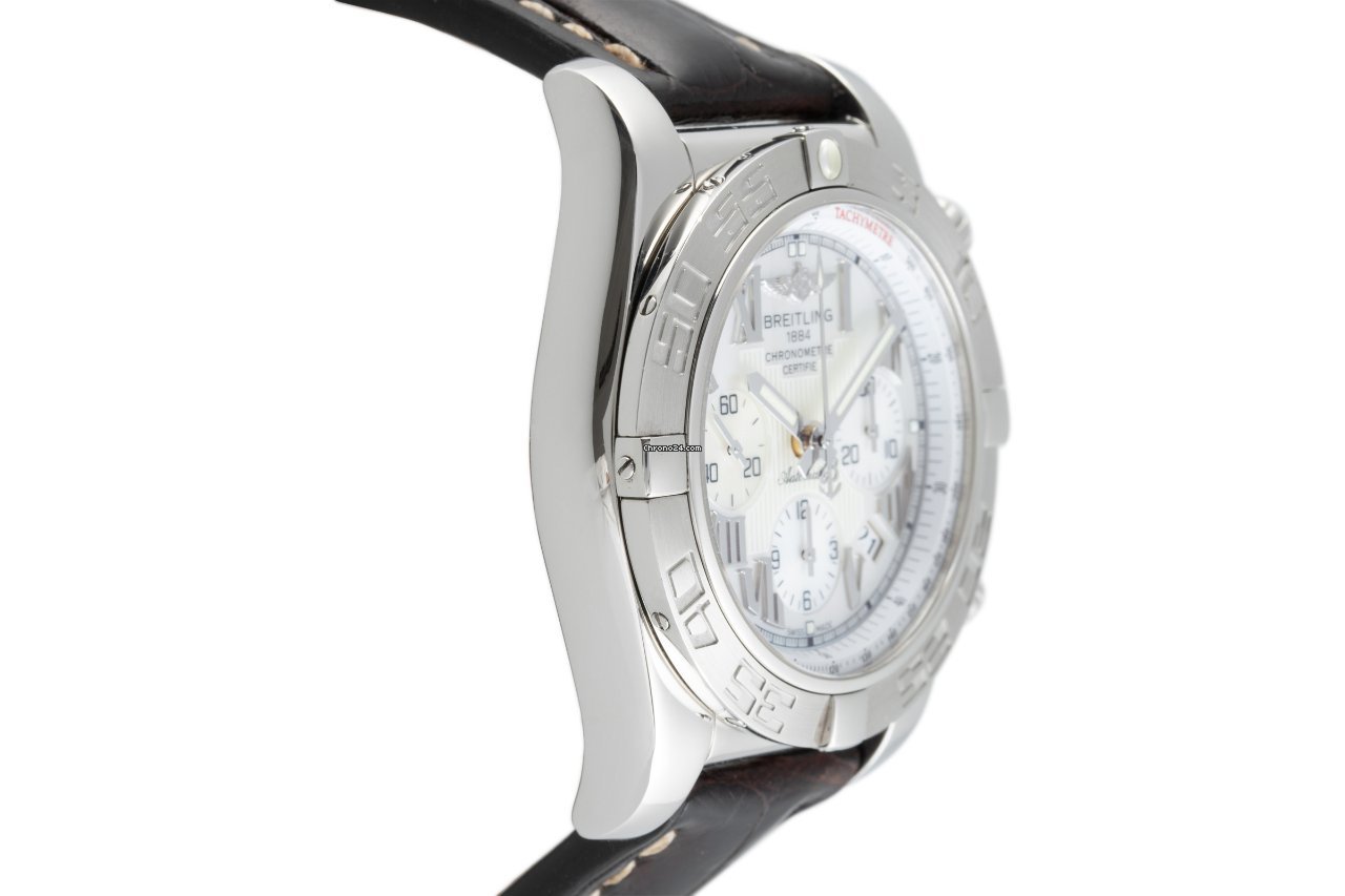 Breitling Chronomat 44 Mens watch Unisex Automatic Steel AB011012 A690 Replica 4