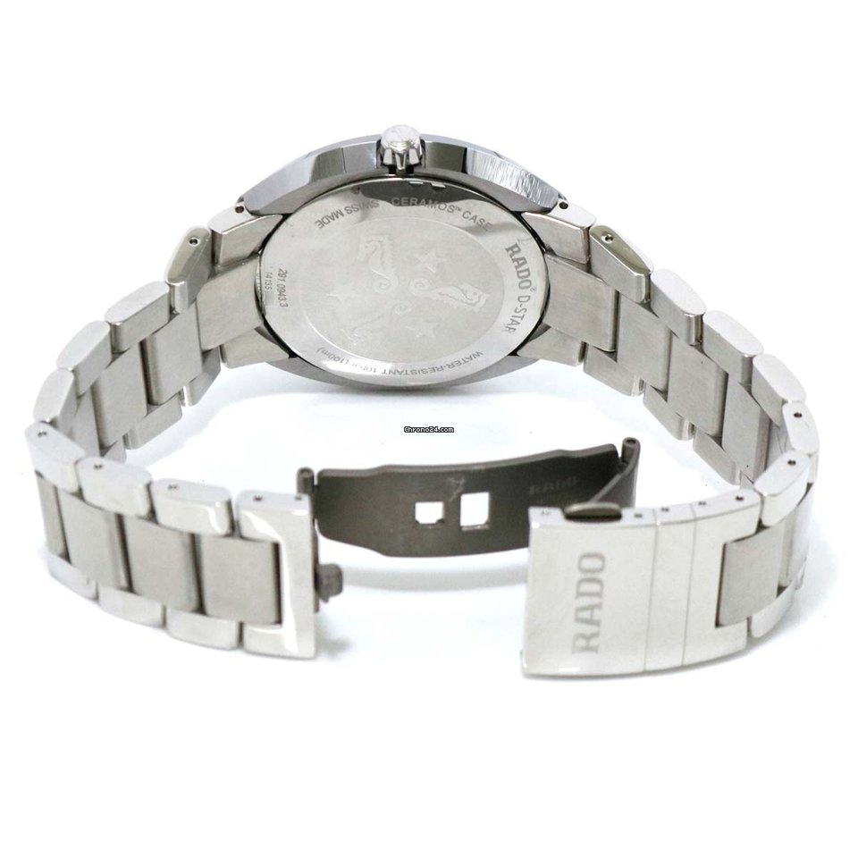 IMG_9081 Rado D-Star Mens watch Unisex Quartz Steel R15943123 Replica 4
