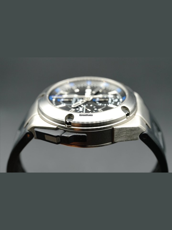 IMG_9081 IWC Ingenieur Double Chronograph Titanium Mens watch Unisex Manual winding Titanium IW3865-03 Replica 4