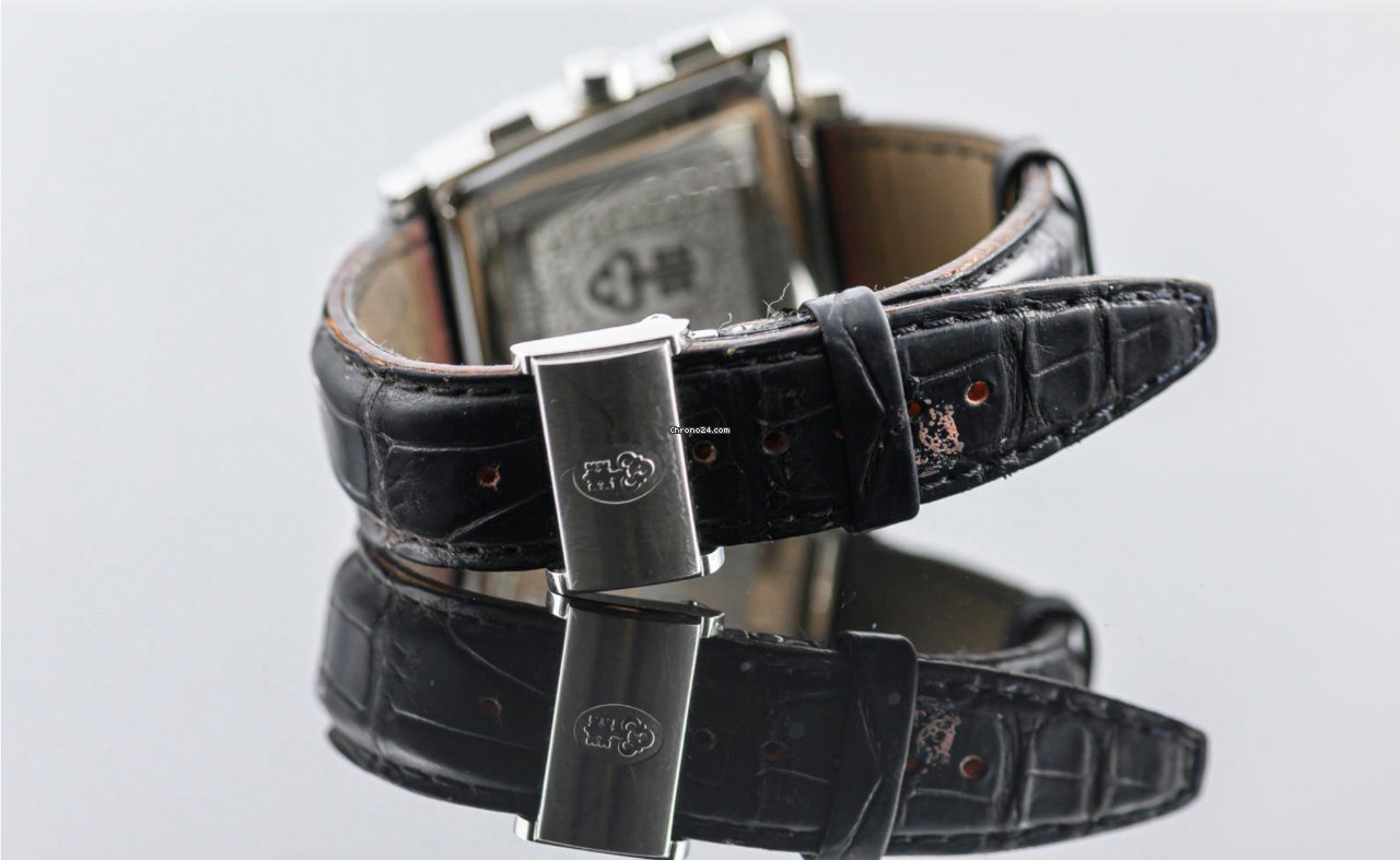 IMG_9081 Corum Trapeze Mens watch Unisex Quartz Steel 196.404.20 Replica 4