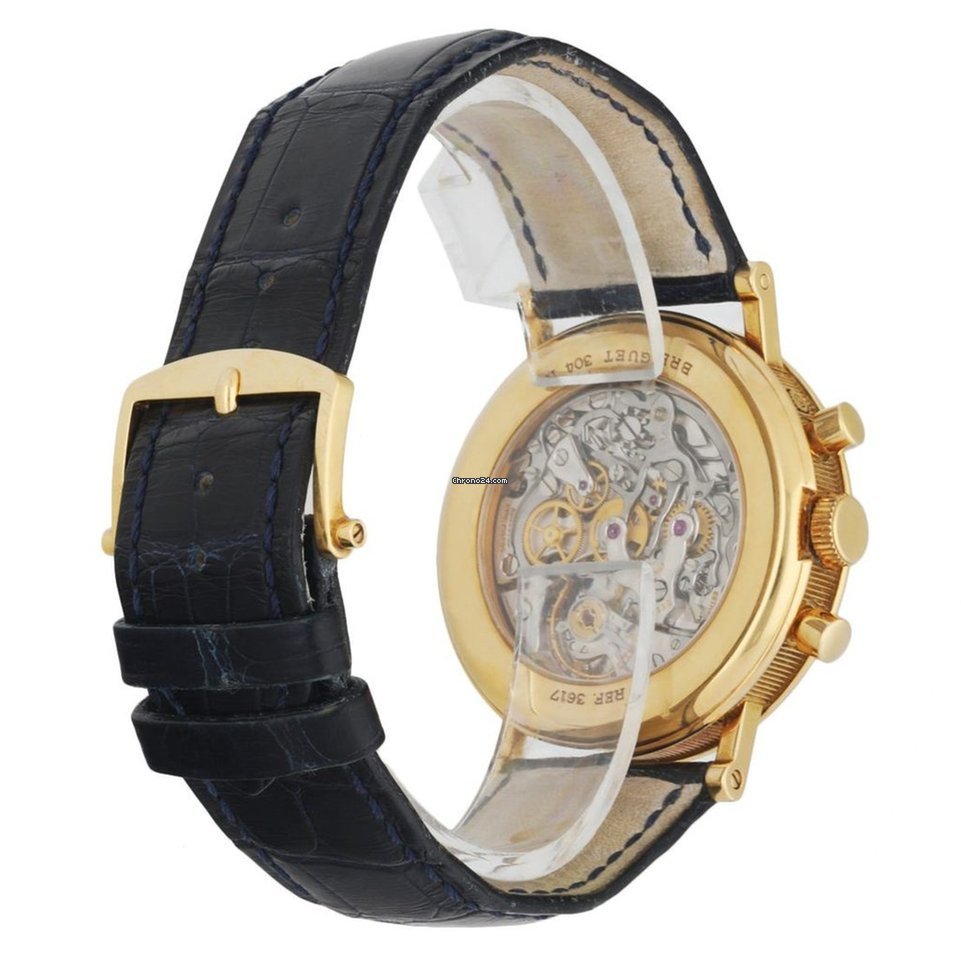 IMG_9081 Breguet Classique Mens watch Unisex Manual winding Yellow gold 3617 Replica 4