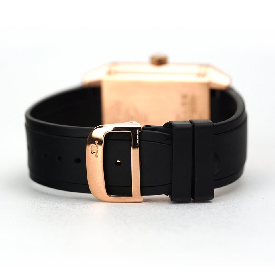 IMG_9081 Jaeger-LeCoultre Reverso Squadra Hometime Mens watch Unisex Automatic Rose gold Q7002420 Replica 4