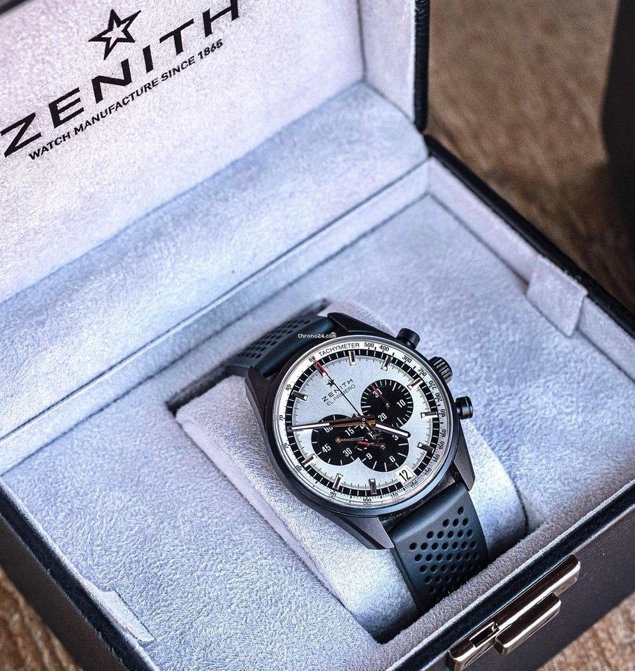 IMG_9081 Zenith El Primero Chronomaster Mens watch Unisex Automatic Aluminum 24.2041.400 01.R576 Replica 4
