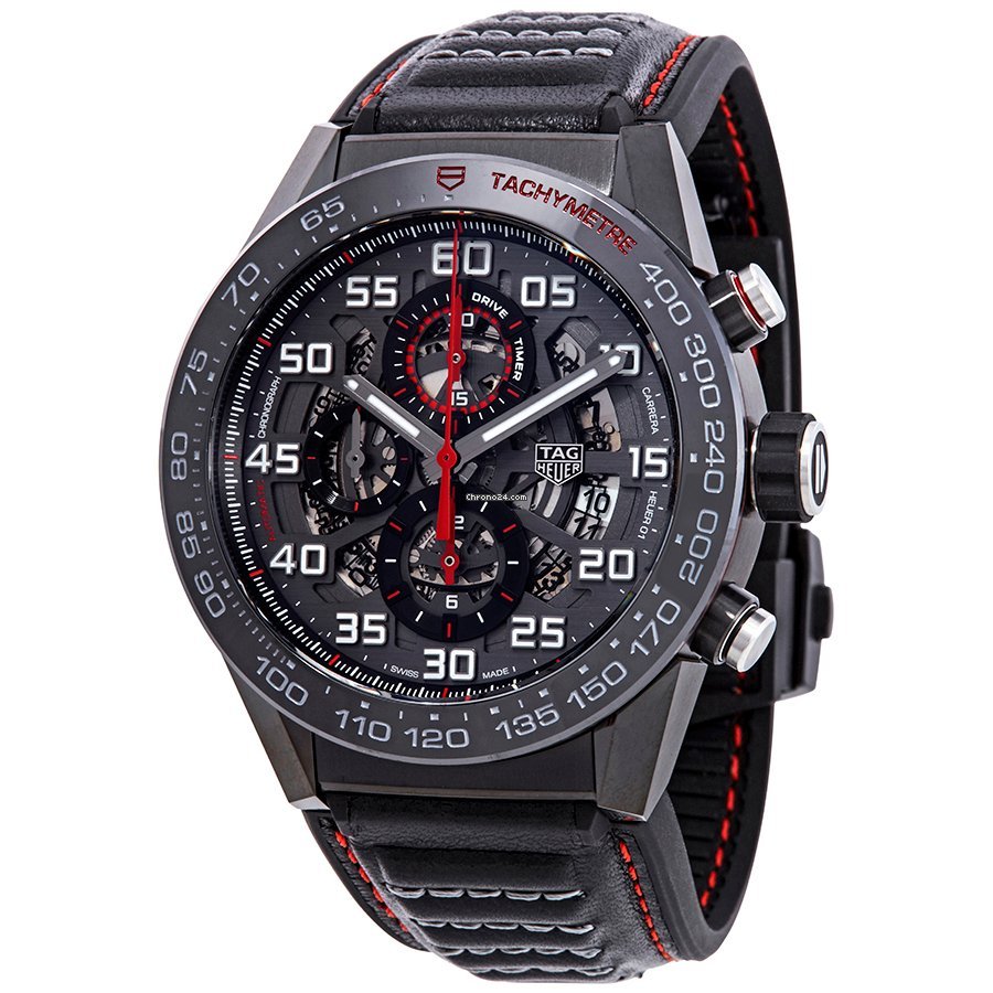 IMG_9081 TAG Heuer Carrera Calibre HEUER 01 Mens watch Unisex Automatic Steel CAR2A1H.FT6101 Replica 4