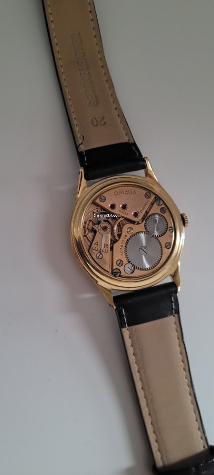 Omega Mens watch Unisex Manual winding Gold Steel 30T2 Replica 4