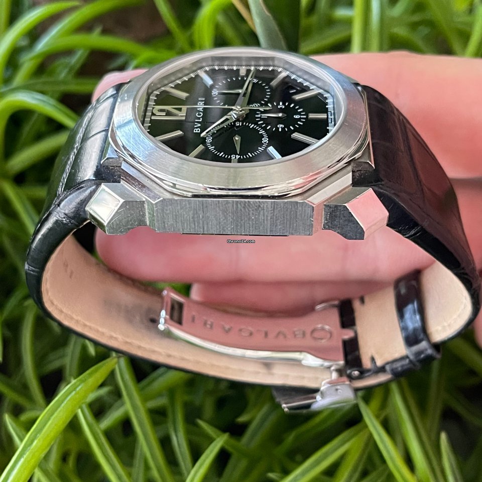Bulgari Octo Automatic Steel BGO 41 S CH Replica 4
