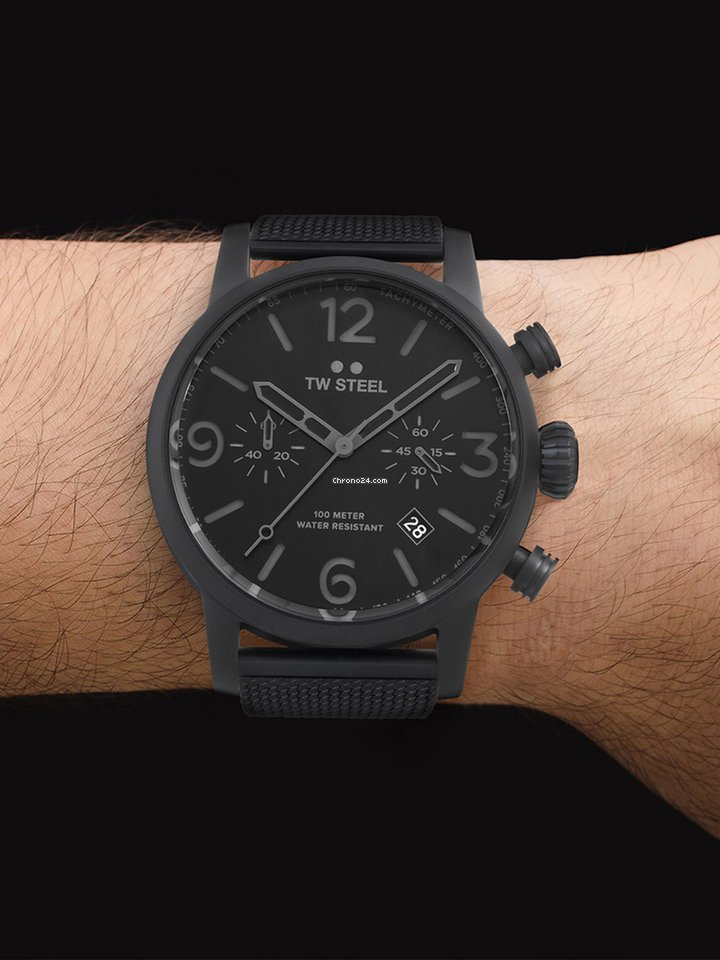 IMG_9081 TW Steel Mens watch Unisex Quartz Steel MB33 Replica 4