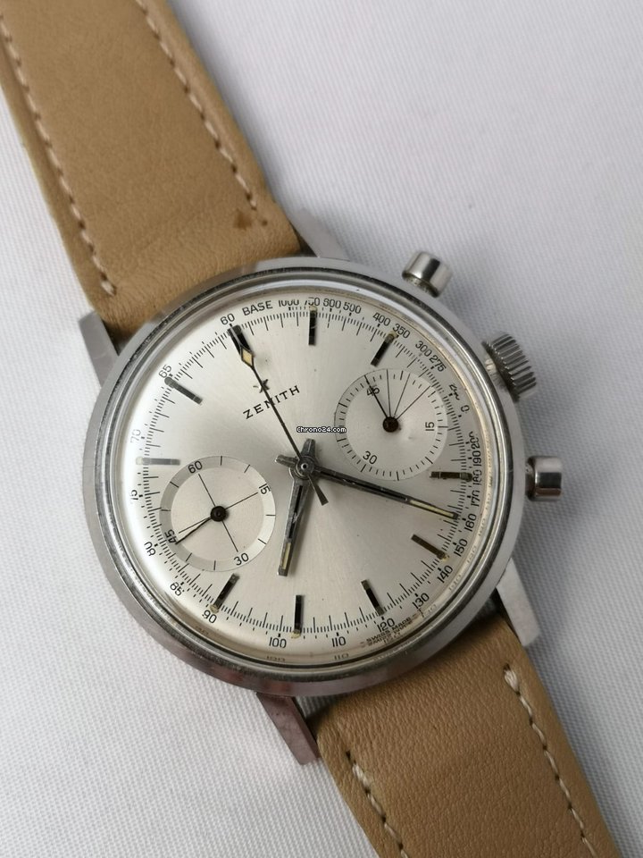 Zenith Mens watch Unisex Manual winding Steel A271 Replica 4