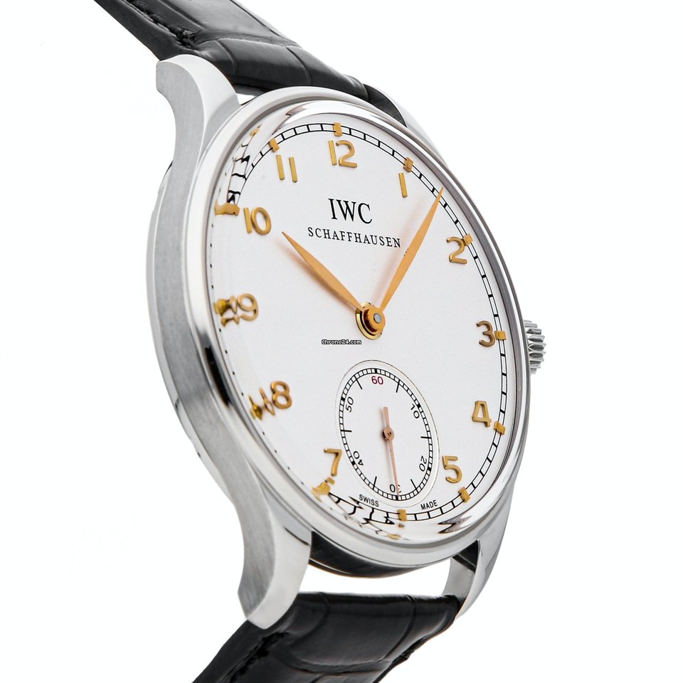 IMG_9081 IWC Portuguese Hand-Wound Mens watch Unisex Manual winding Steel IW5454-08 Replica 4
