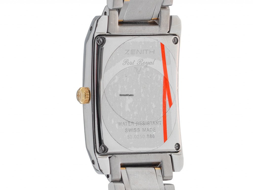 IMG_9081 Zenith Port Royal Mens watch Unisex Quartz Steel 53.0250.886 Replica 4