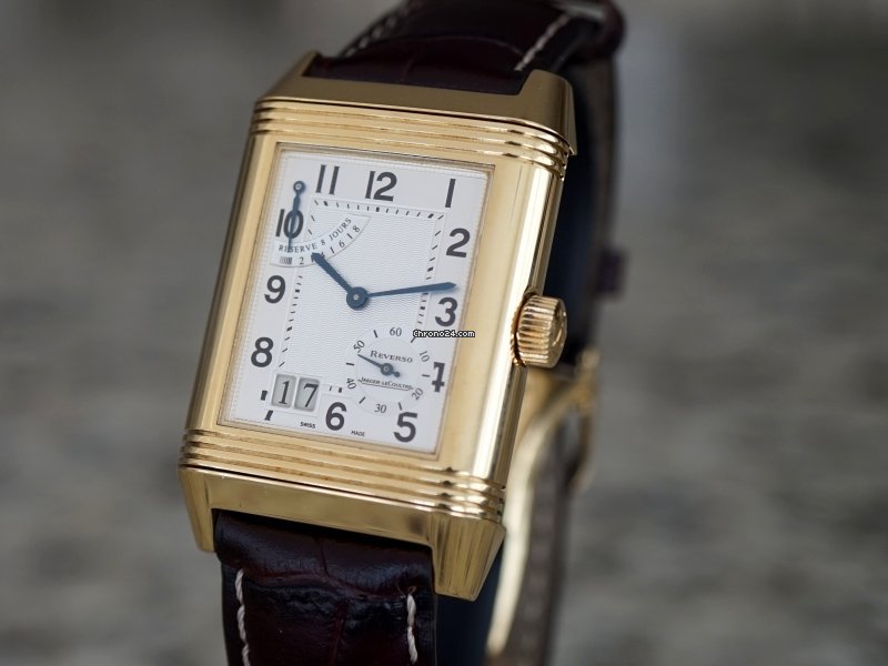 IMG_9081 Jaeger-LeCoultre Reverso Grande Date Yellow gold 240.1.15 Replica 4