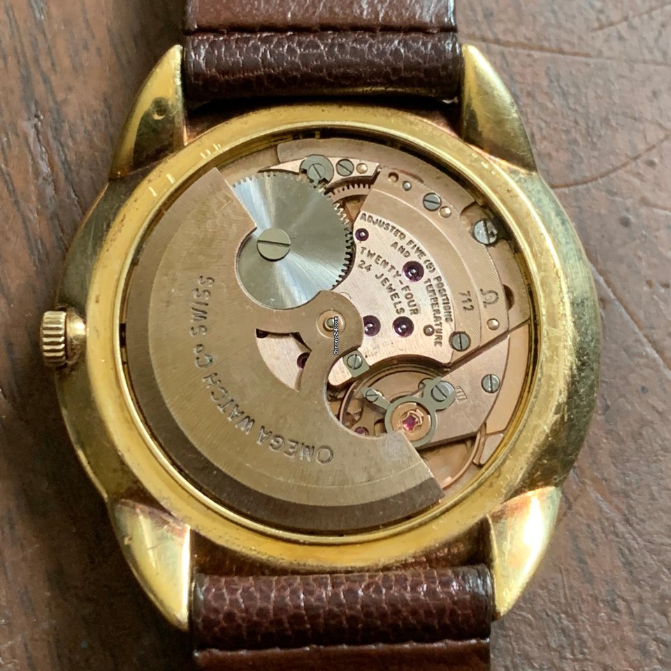 IMG_9081 Omega Constellation Mens watch Unisex Automatic Yellow gold 153004 Replica 4
