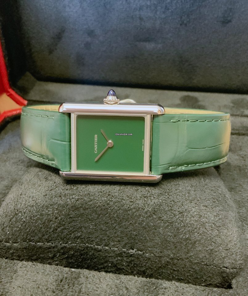 IMG_9081 Cartier Tank Womens watch Quartz Steel WSTA0056 Replica 4