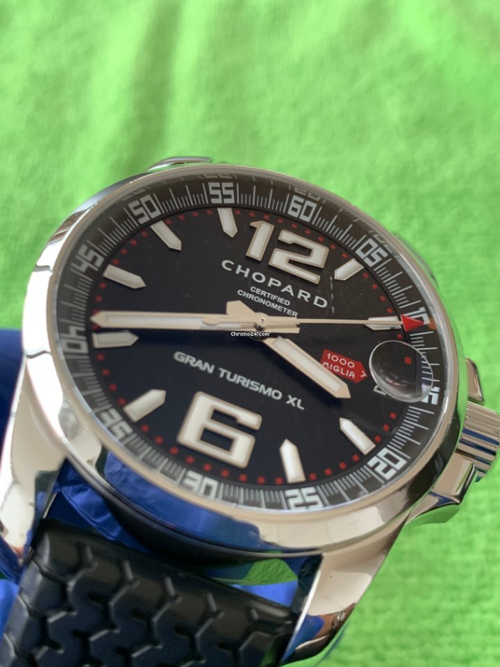 IMG_9081 Chopard Mille Miglia Mens watch Unisex Automatic Steel 168997-3001 Mille Miglia Gran Turismo GT XL GTXL Replica 4