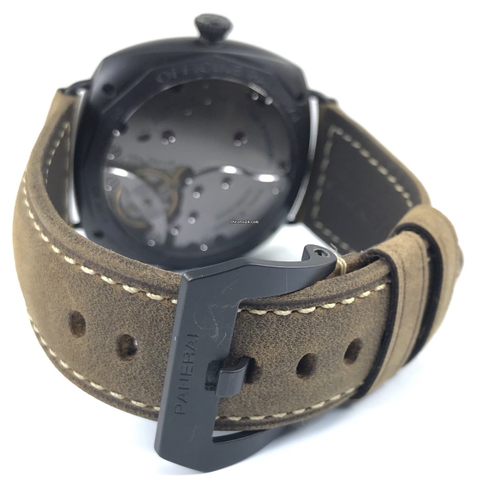 IMG_9081 Panerai Radiomir 3 Days 47mm Mens watch Unisex Manual winding Ceramic PAM 00504 Replica 4