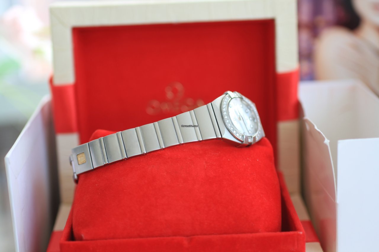 Omega Constellation Double Eagle Womens watch Quartz Steel 15897500 Replica 4