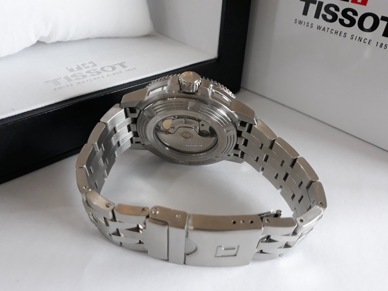 Tissot Seastar 1000 Mens watch Unisex Automatic Steel T120.417.11.091.00 Replica 4