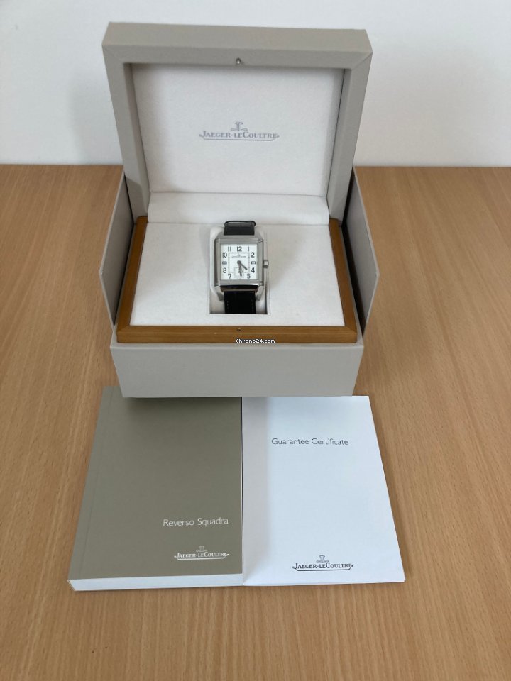 IMG_9081 Jaeger-LeCoultre Reverso Squadra Hometime Mens watch Unisex Automatic Steel Q7008420 Replica 4