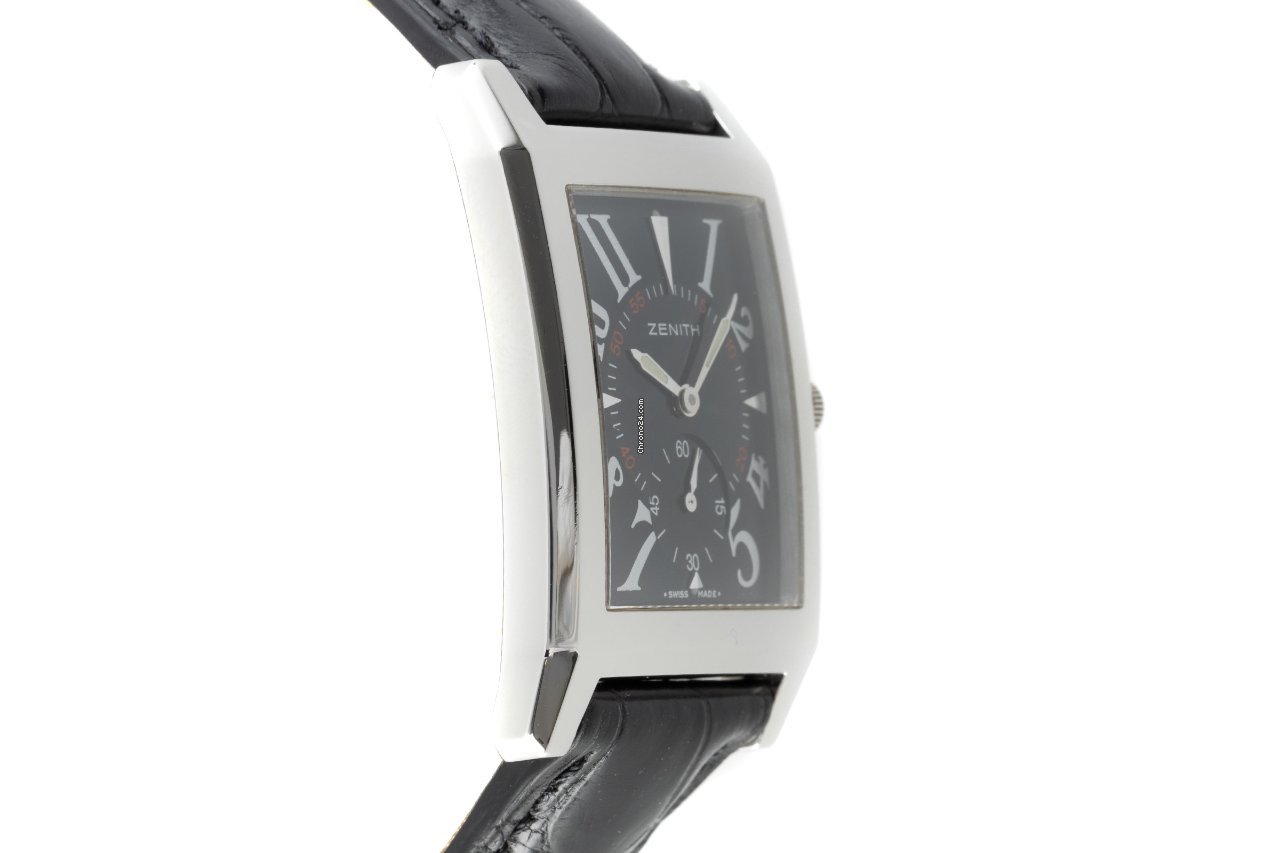 IMG_9081 Zenith Port Royal Mens watch Unisex Quartz Steel 01.0250.887 Replica 4