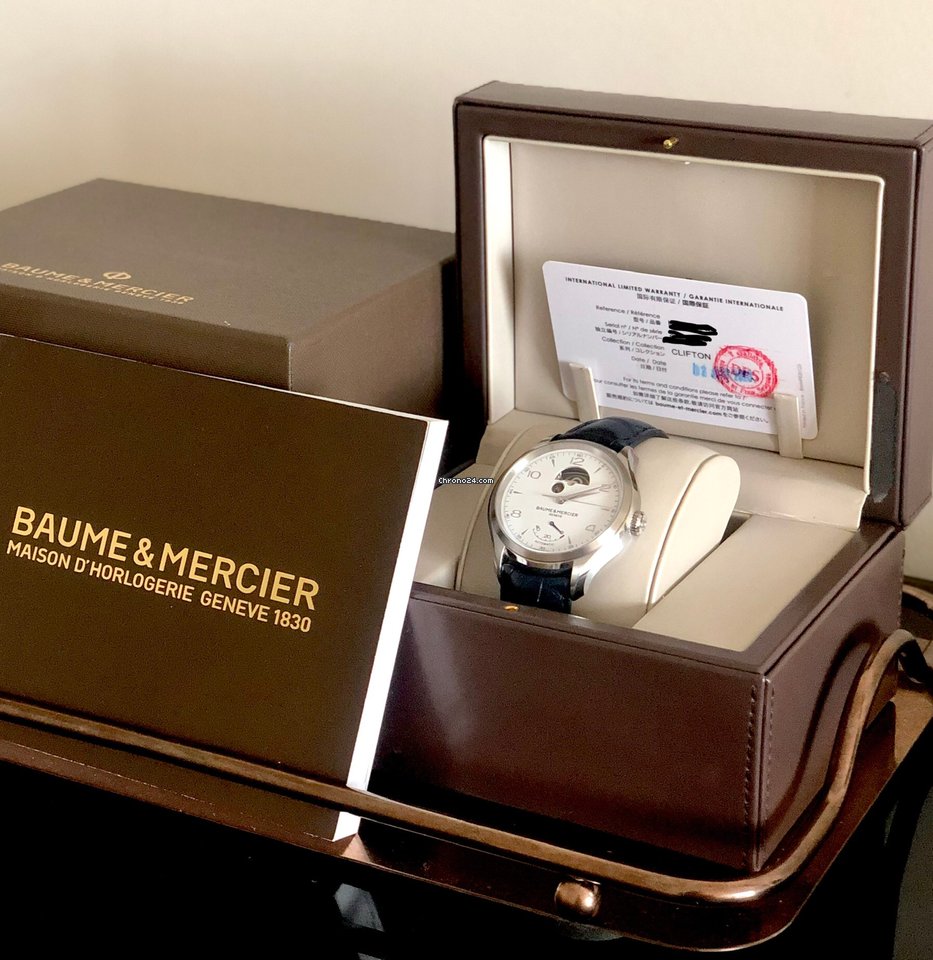 IMG_9081 Baume & Mercier Clifton Mens watch Unisex Automatic Steel M0A10448 Replica 4