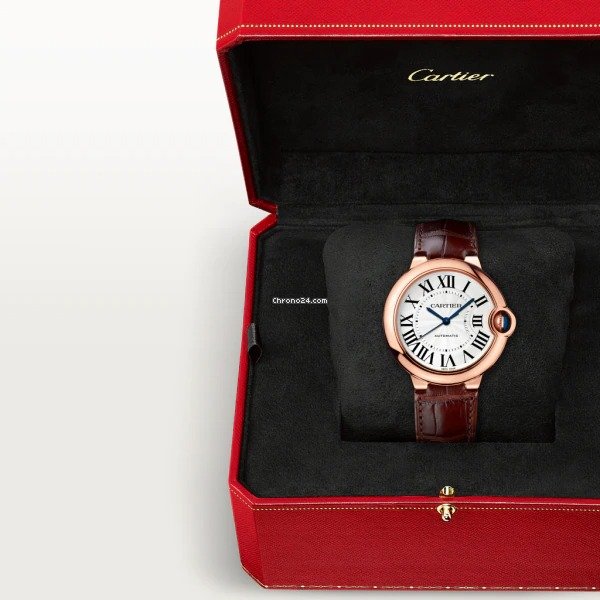IMG_9081 Cartier Ballon Bleu 36mm Automatic Rose gold WGBB0009 Replica 4