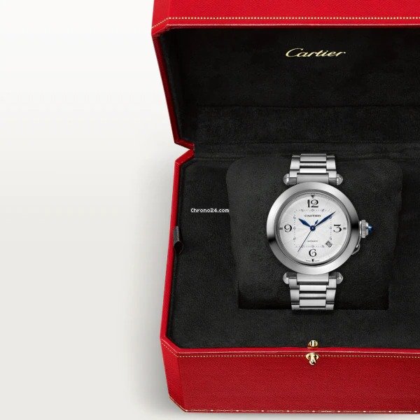 IMG_9081 Cartier Pasha Mens watch Unisex Automatic Steel WSPA0009 Replica 4