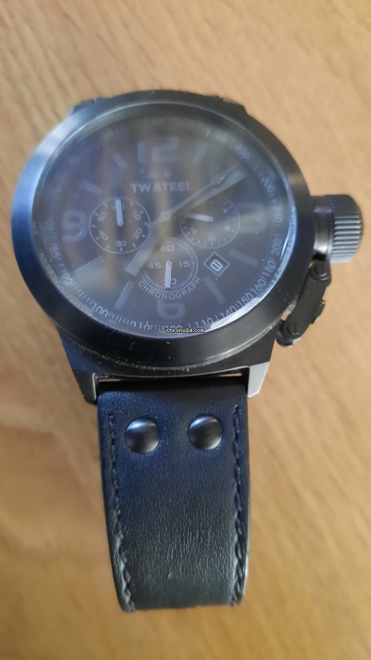 TW Steel Mens watch Unisex Manual winding Steel TW843 Replica 4