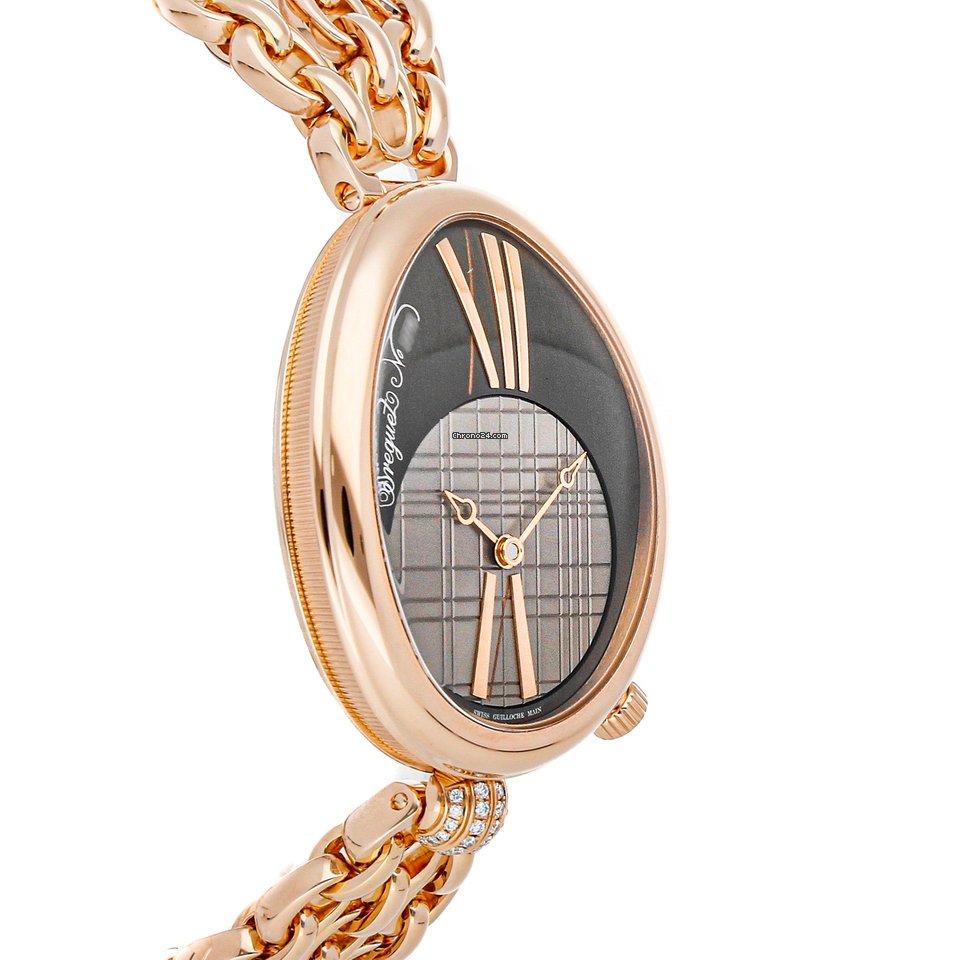 Breguet Reine de Naples Womens watch Automatic Rose gold 8968BR X1 J50 Replica 4